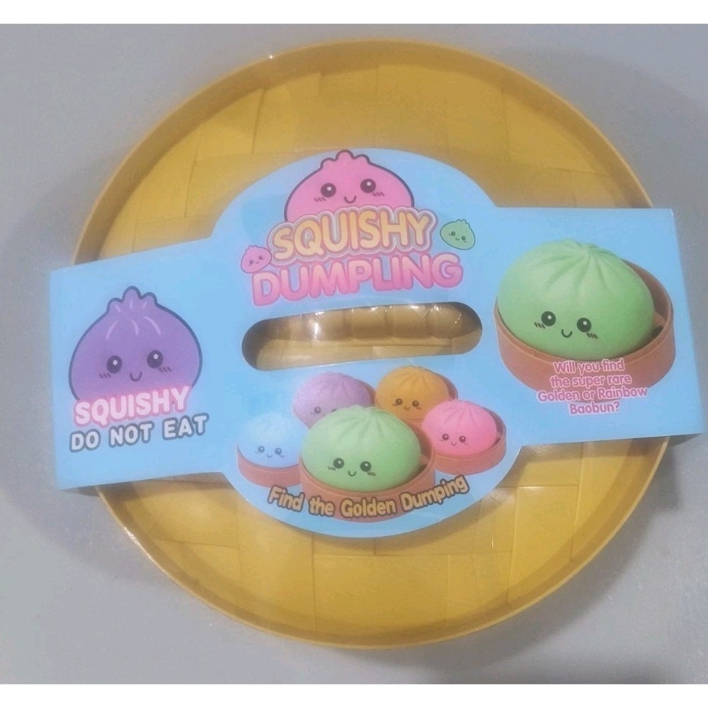 Squishy Mystery Dumpling Giant Jumbo Viral Baobun Golden Rainbow Sensory Fidget